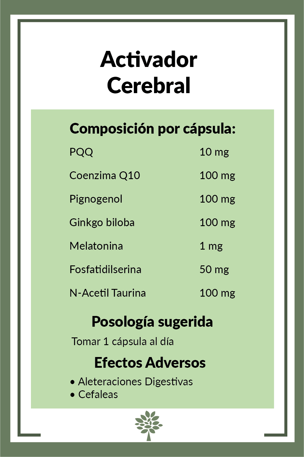 ACTIVADOR CEREBRAL
