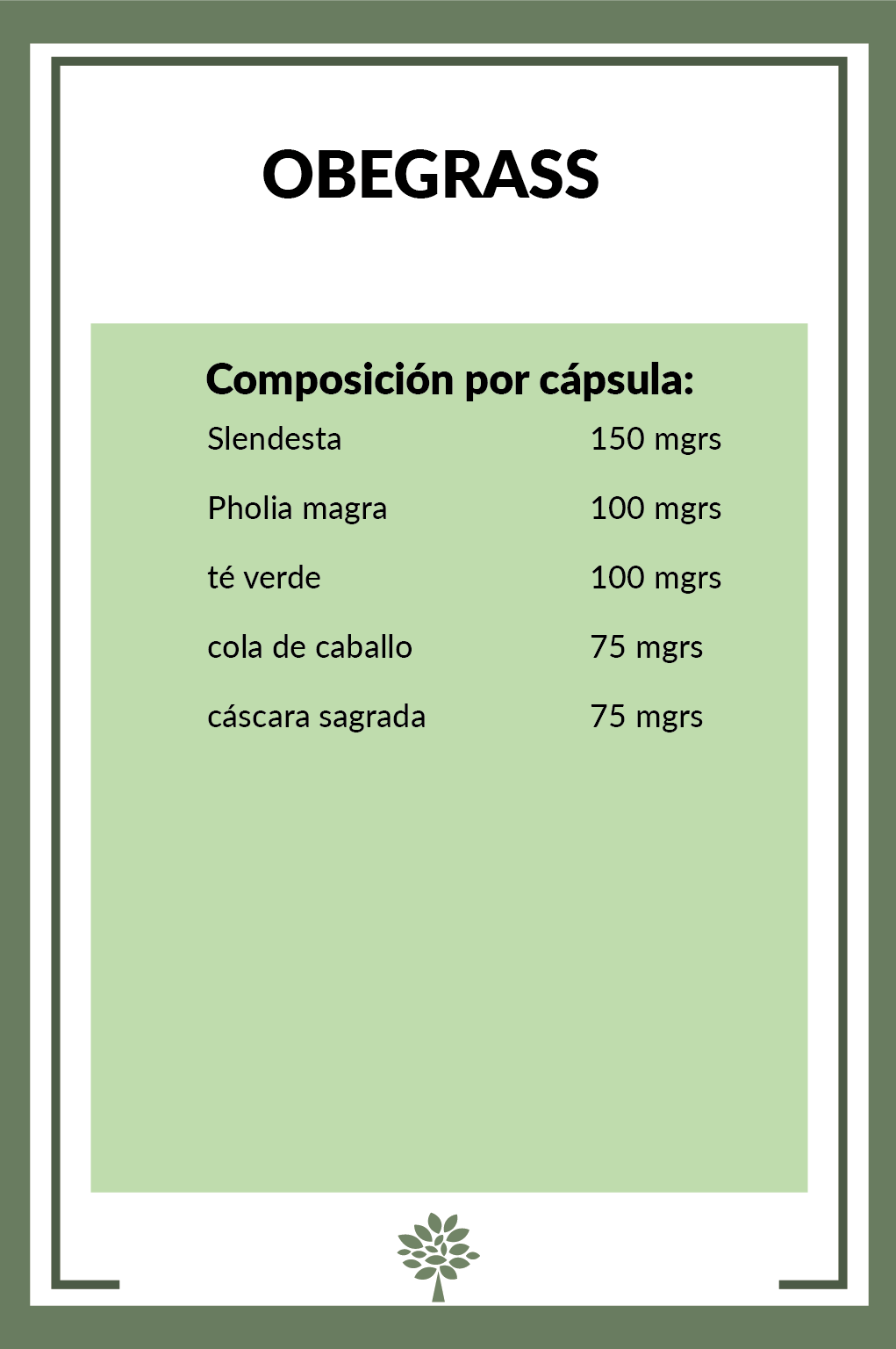 Obegrass